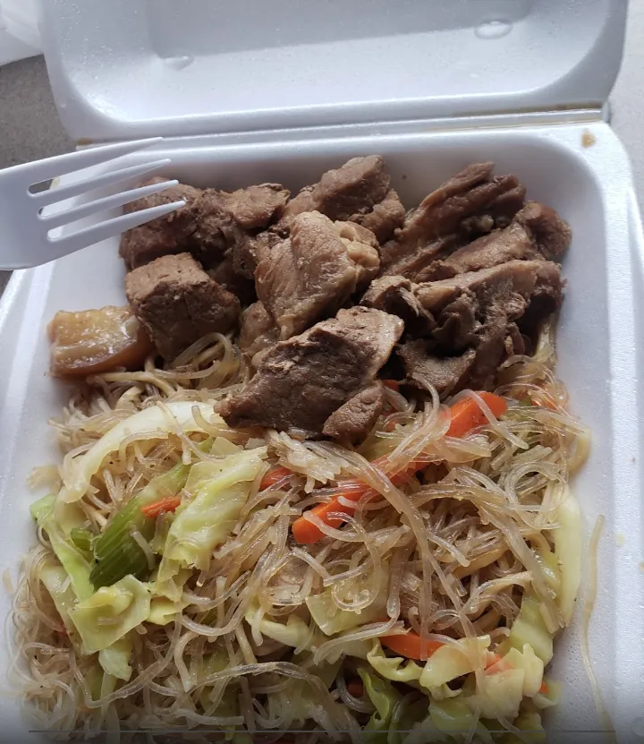 Pork Adobo with Pancit